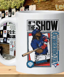 Vladimir Guerrero Jr Blue Jays Shirt – Toronto Baseball Gaming Tee The Show Inspired Mug Design