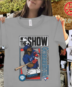 Vladimir Guerrero Jr Blue Jays Shirt – Toronto Baseball Gaming Tee The Show Inspired Uniex Shirt
