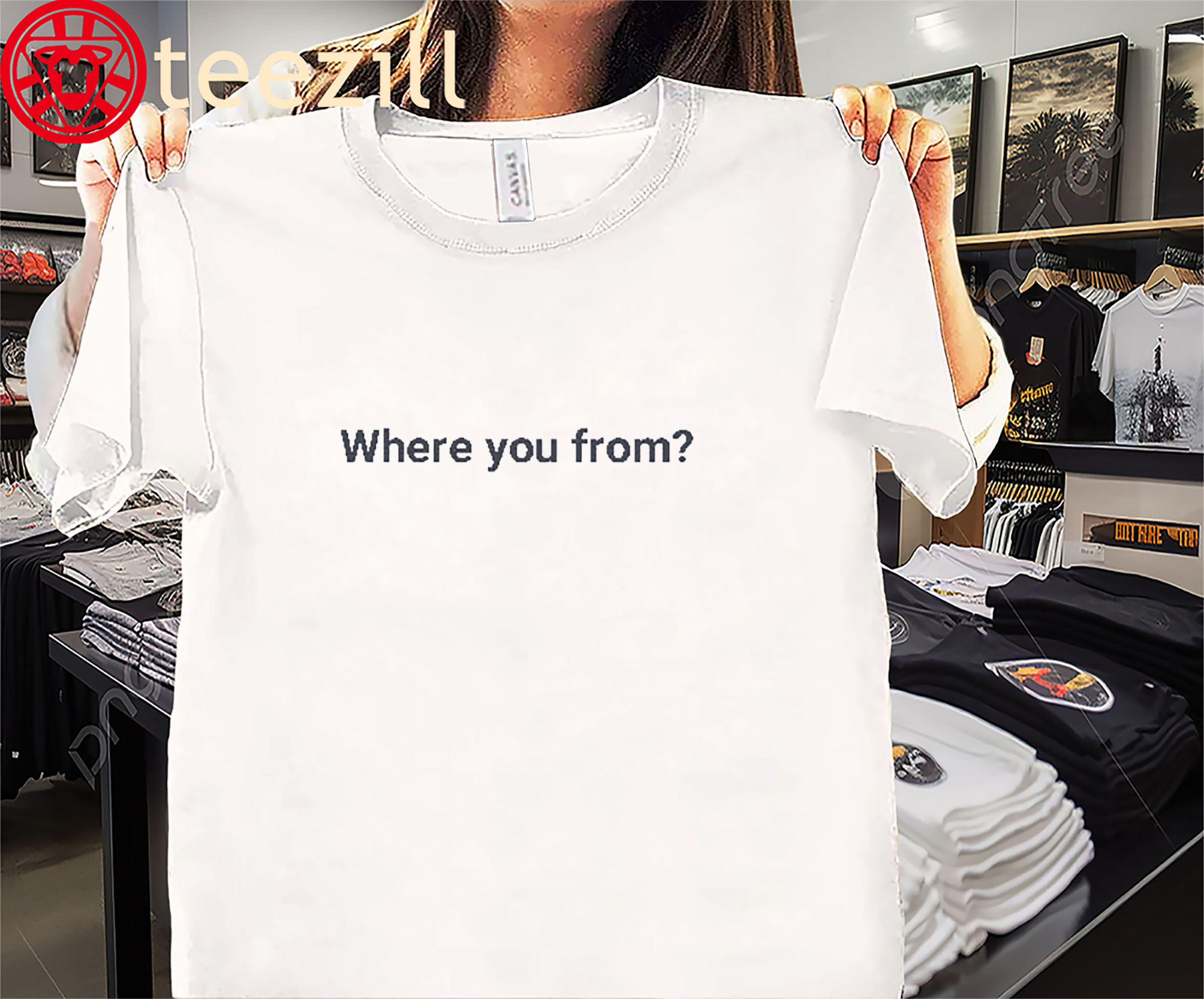 Where You From Russell Westbrook Shirt – Russell Westbrook On Fan Tee