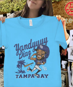 Yandy Diaz Shirt – Tampa Bay Rays Baseball Fan Tee