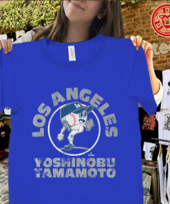 Yoshinobu Yamamoto Baseball Buddies Shirt – LA Baseball Fan Game Day Tee