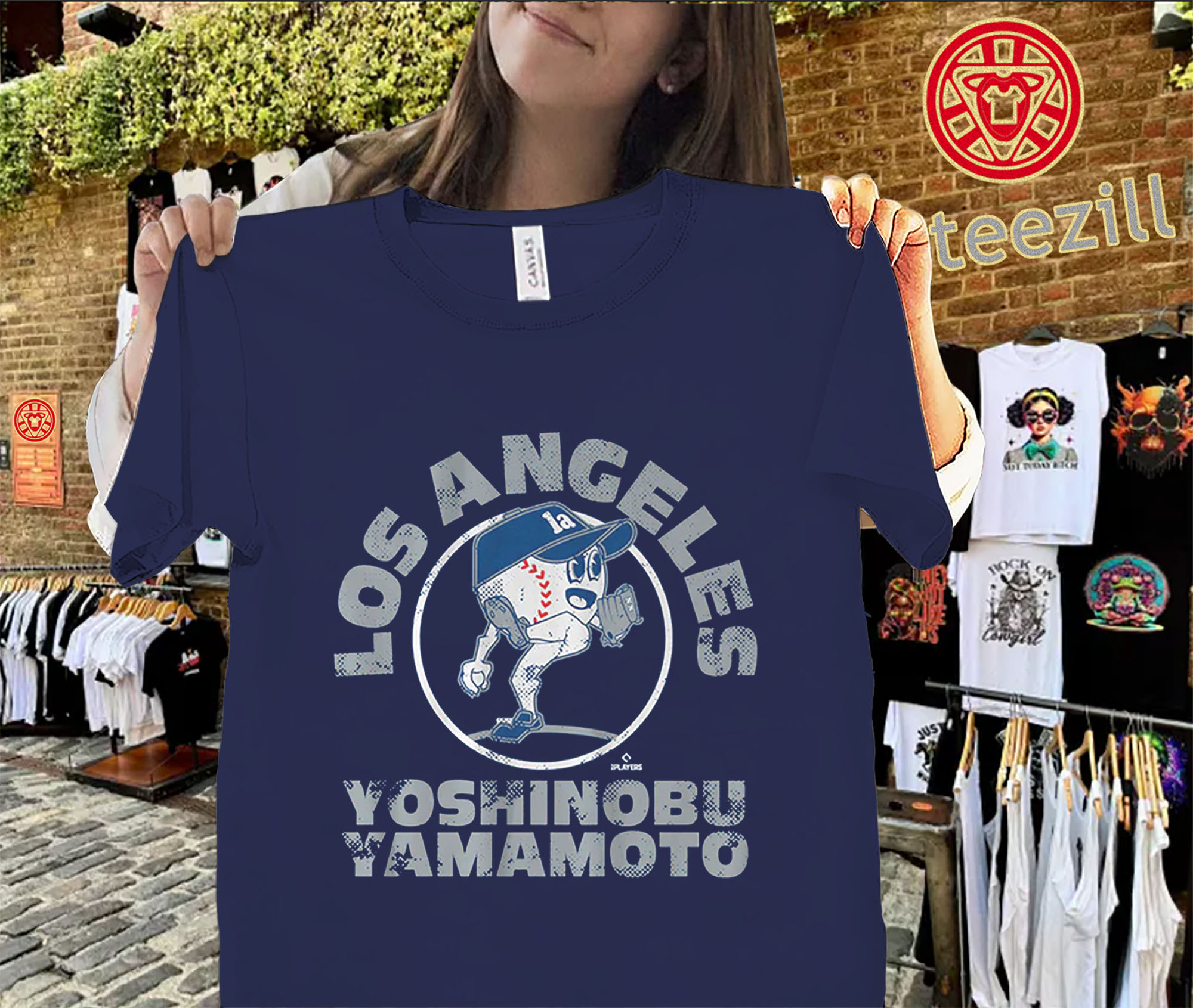Yoshinobu Yamamoto Baseball Buddies Shirt – LA Baseball Fan Game Day Tee Classic Shirt
