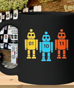 01 10 11 robot mug