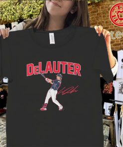 Chase DeLauter slugger swing baseball shirt for fans
