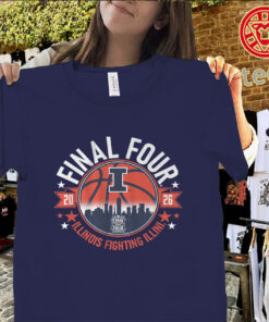 Illinois Fighting Illini 2026 Final Four fan shirt