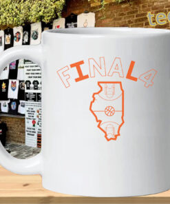 Illinois Final Four basketball mug