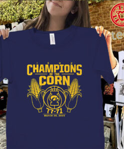 Iowa Basketball Champions Of The Corn fan shirt for college basketball fans