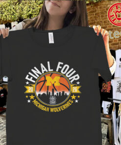 Michigan Wolverines 2026 Final Four fan shirt