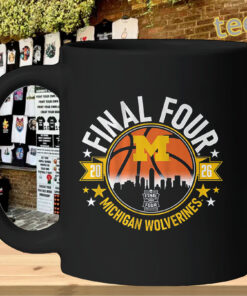 Michigan Wolverines 2026 Final Four fan mug