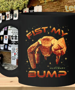 Project Hail Mary Rocky alien fist bump mug