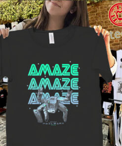 Project Hail Mary Rocky alien neon portrait shirt sci fi fan tee