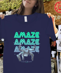 Project Hail Mary Rocky alien neon portrait shir