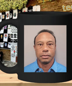Tiger Woods mugshot 2026 parody mug