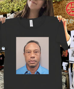 Tiger Woods mugshot 2026 parody shirt funny golf meme tee