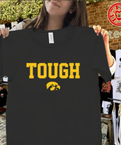 Tough Iowa basketball fan inspired sports shirt for college fans