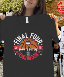 UConn Huskies 2026 Final Four fan shirt basketball tee