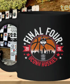 UConn Huskies 2026 Final Four fan mug