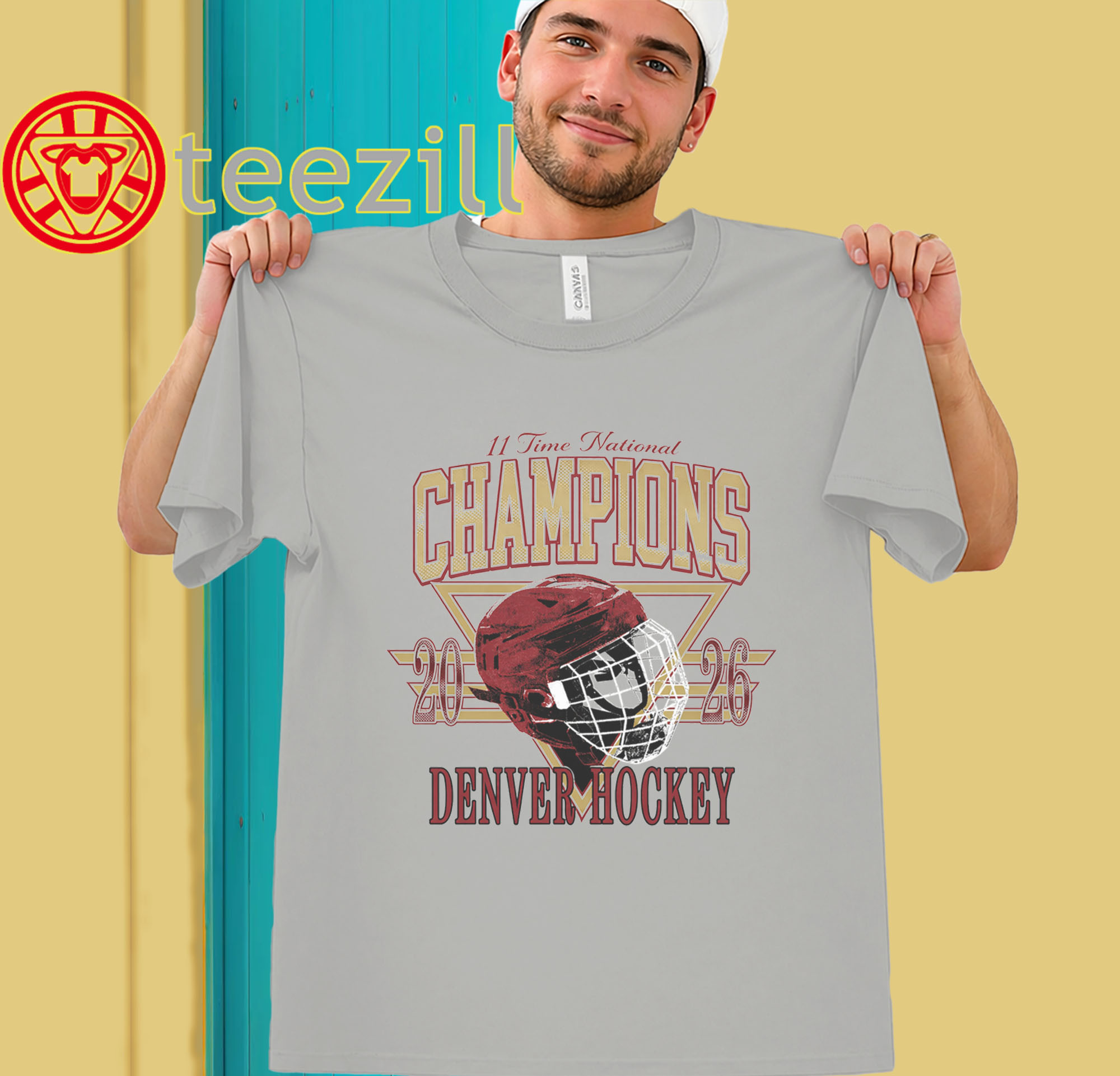 2026 Denver Champions 11 Time Shirt - Hockey Fan Gear