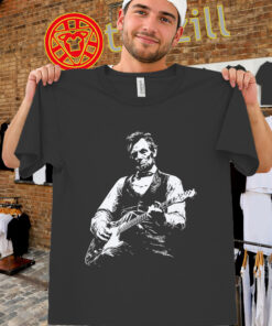 Abraham Lincoln Playing Guitar Shirt – Abe Lincoln Design Tee