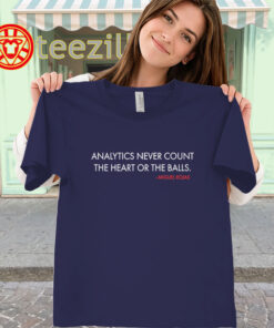Analytics Never Count Heart Tee Miguel Rojas Shirt
