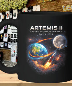 Artemis 2 Journey Around the Moon and Back -mug-design