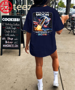 Artemis Back to Moon 2026 Shirt Tee-classic
