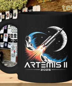Artemis II 2026 Moon Launch mug-design