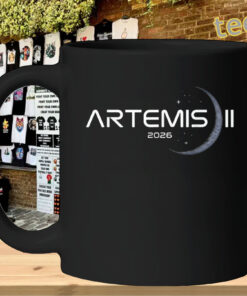 Artemis II 2026 NASA Launch Tee-mug-design