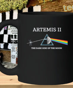 Artemis II Dark Side of the Moon Space Mission mug