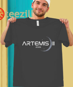 Artemis II Moon Mission Shirt - 2026 NASA Launch Tee