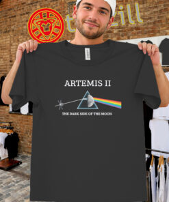 Artemis II Shirt – Dark Side of the Moon Space Mission Tee