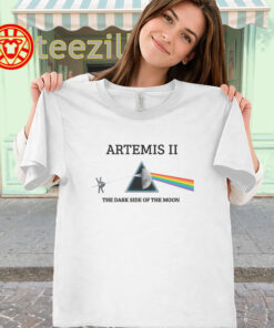 Artemis II Shirt – Dark Side of the Moon Space Mission Tees
