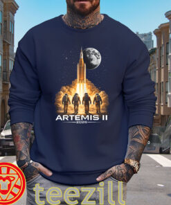 Artemis Launch To The Moon Shirt
