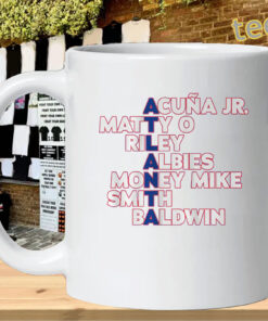 Atlanta Names 2026 ATL Baseball Players mug-design