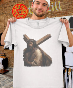 Bam Margera Jesus Shirt – Skate Culture Parody Graphic Tee