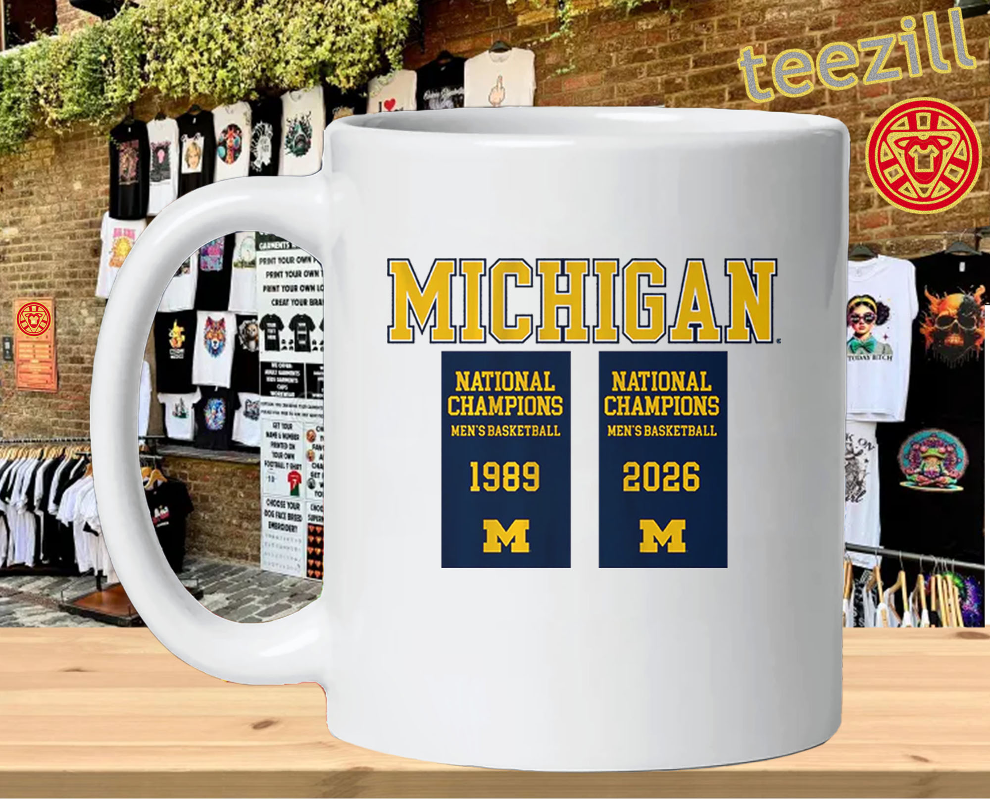 Banner No. 2 Michigan Shirt Mug