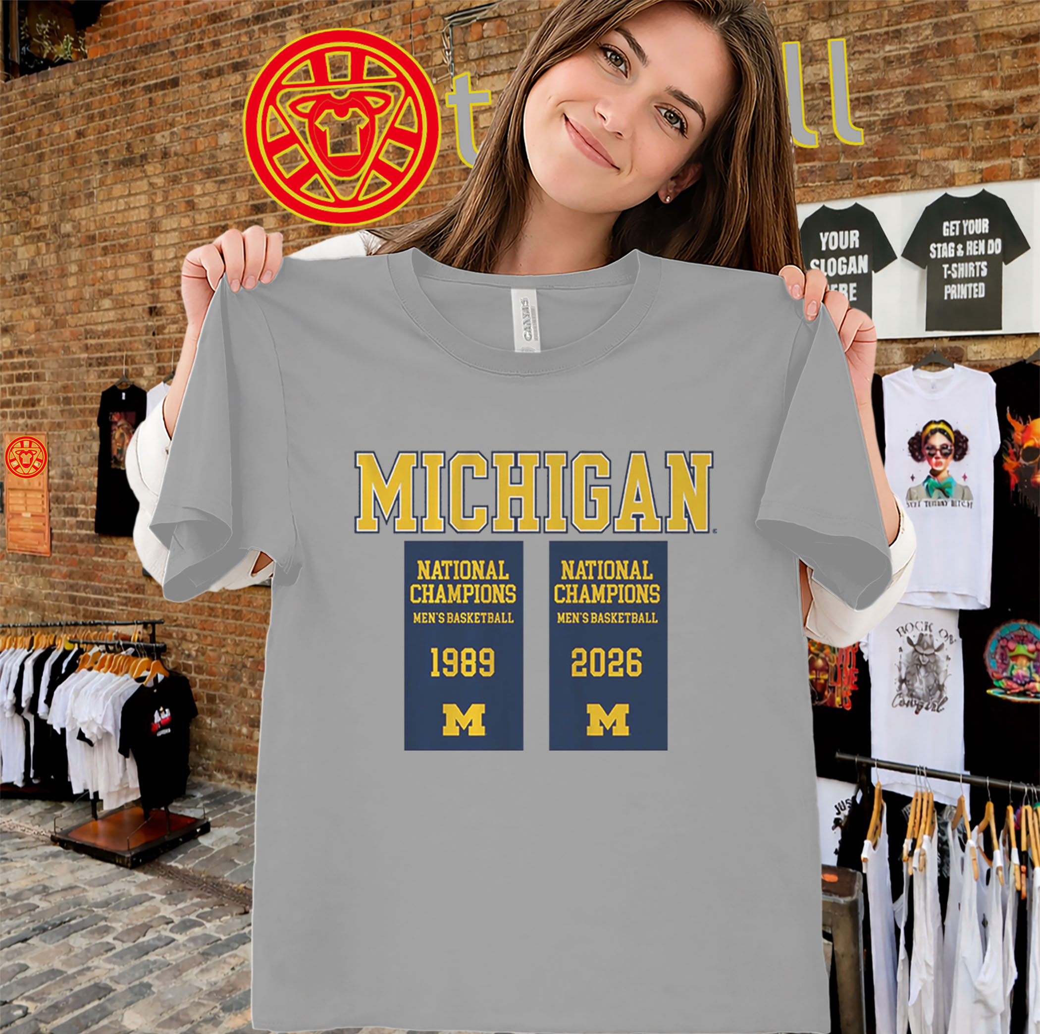 Banner No. 2 Michigan Shirt women-classic