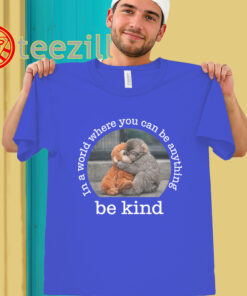 Be Kind Monkey Punch Shirt - Funny Positive Quote Tee