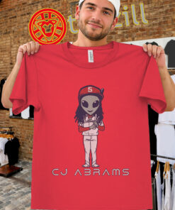 CJ Abrams Alien Shirt – Washington Baseball Close Encounter Tee