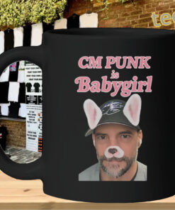 CM Punk Is Babygirl” Fan Moment mug-design