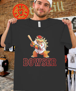 Caleb Durbin Bowser Baseball Shirt - Fun Game Day Vibe