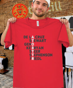 Cincinnati Reds Shirt – ATOBTTR Names Acrostic Design