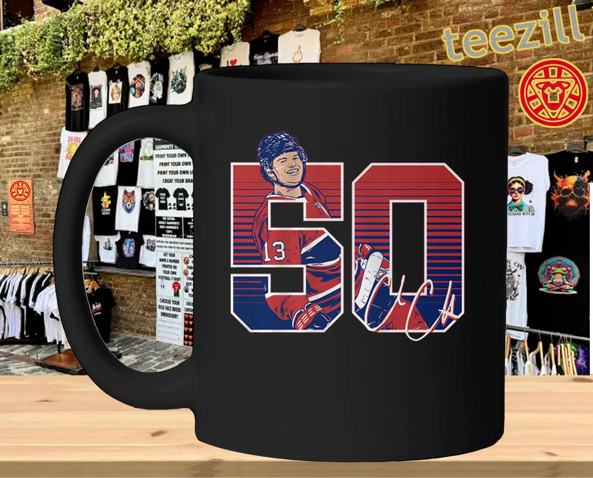 Cole Caufield 50 Goal Mug