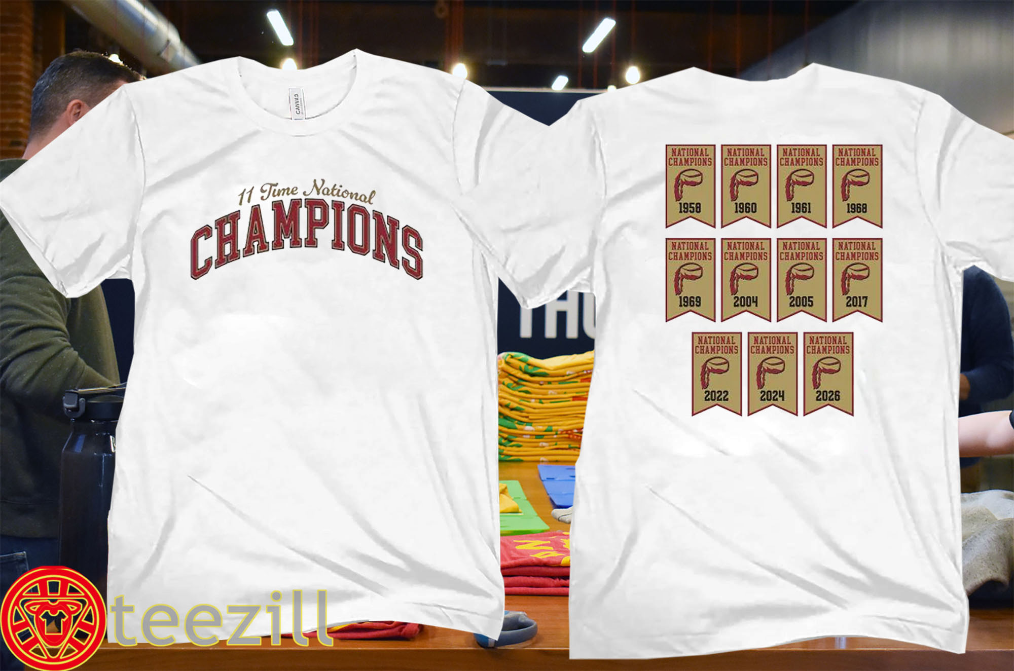 DEN Championship Banners Tee