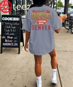 Denver NCAA Hockey Title Tee classic