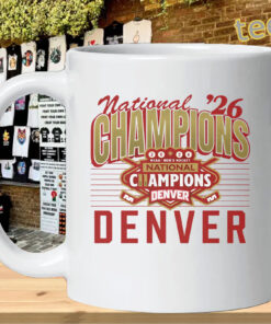 Denver Pioneers 2026 Champions Mug