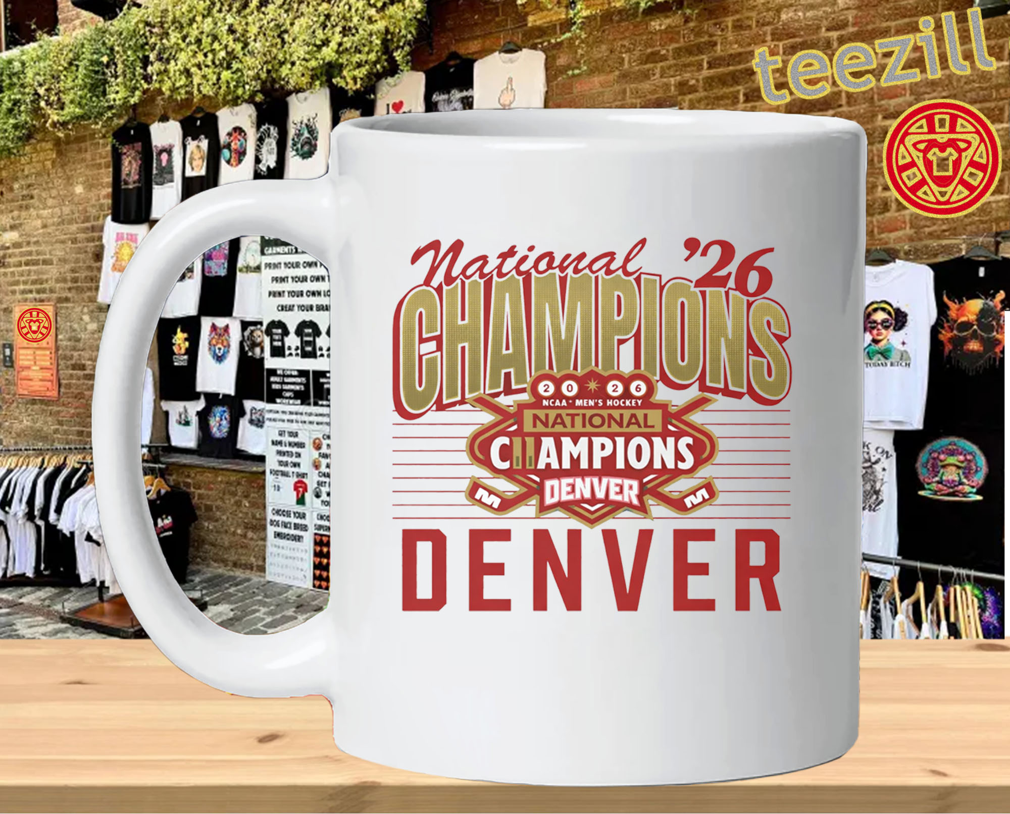 Denver Pioneers 2026 Champions Mug