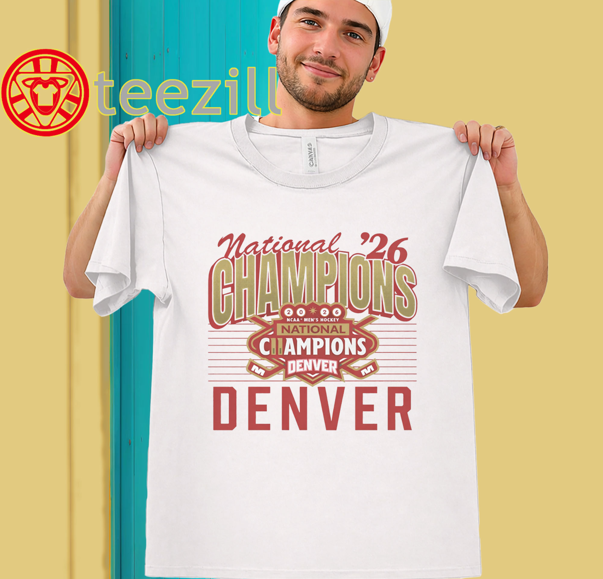 Denver Pioneers 2026 Champions Shirt - NCAA Hockey Title Tee