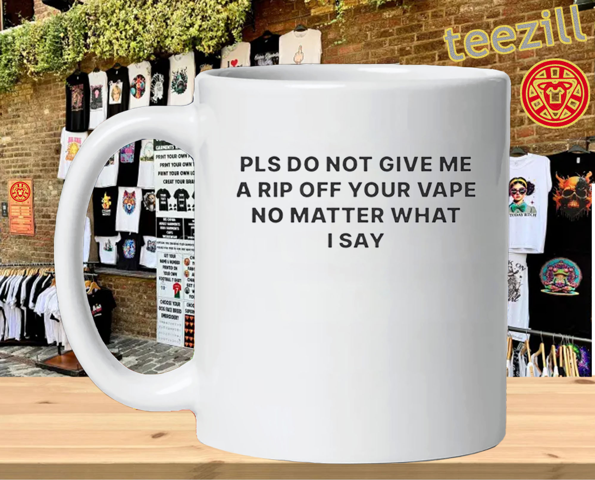 Do Not Give Me a Rip Off Your Vape mug-design