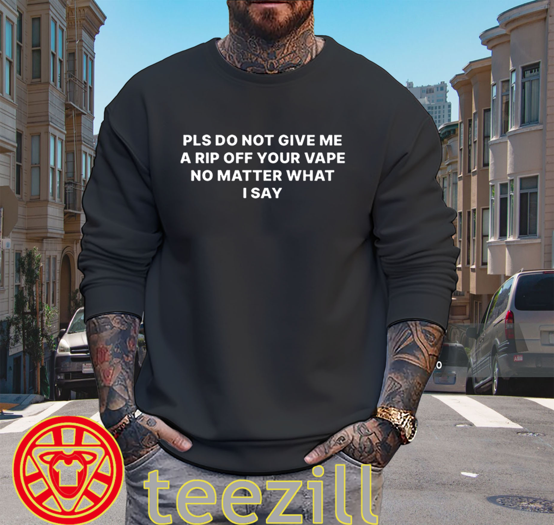 Do Not Give Me a Rip Off Your Vape swaeters